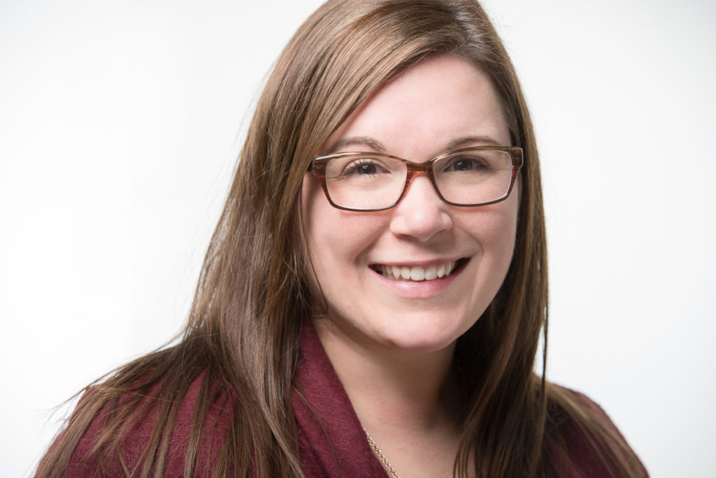 women with glasses headshots